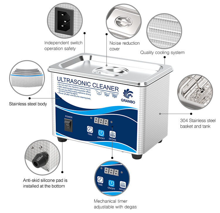 GA008G Ultrasonic Cleaning Machine Features