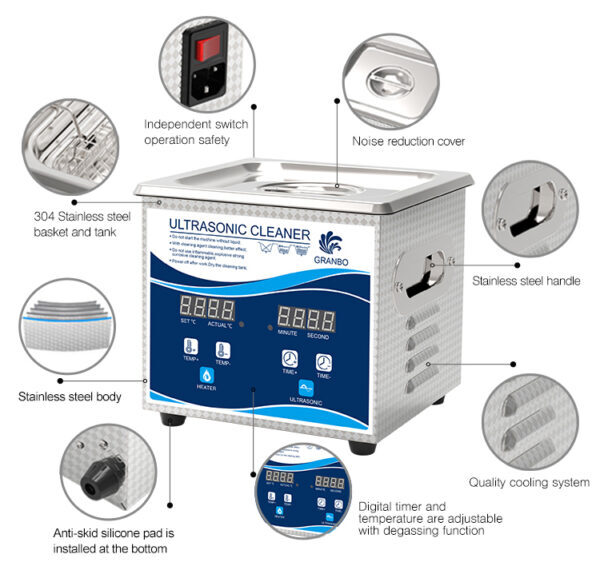 Jewelry Ultrasonic Cleaner Granbosonic