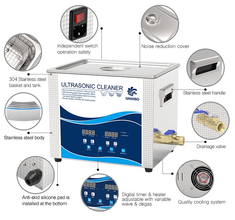 GW0410-Granbo electronics Ultrasonic Cleaner