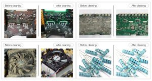 granbo ultrasonic Electronics Cleaning effect