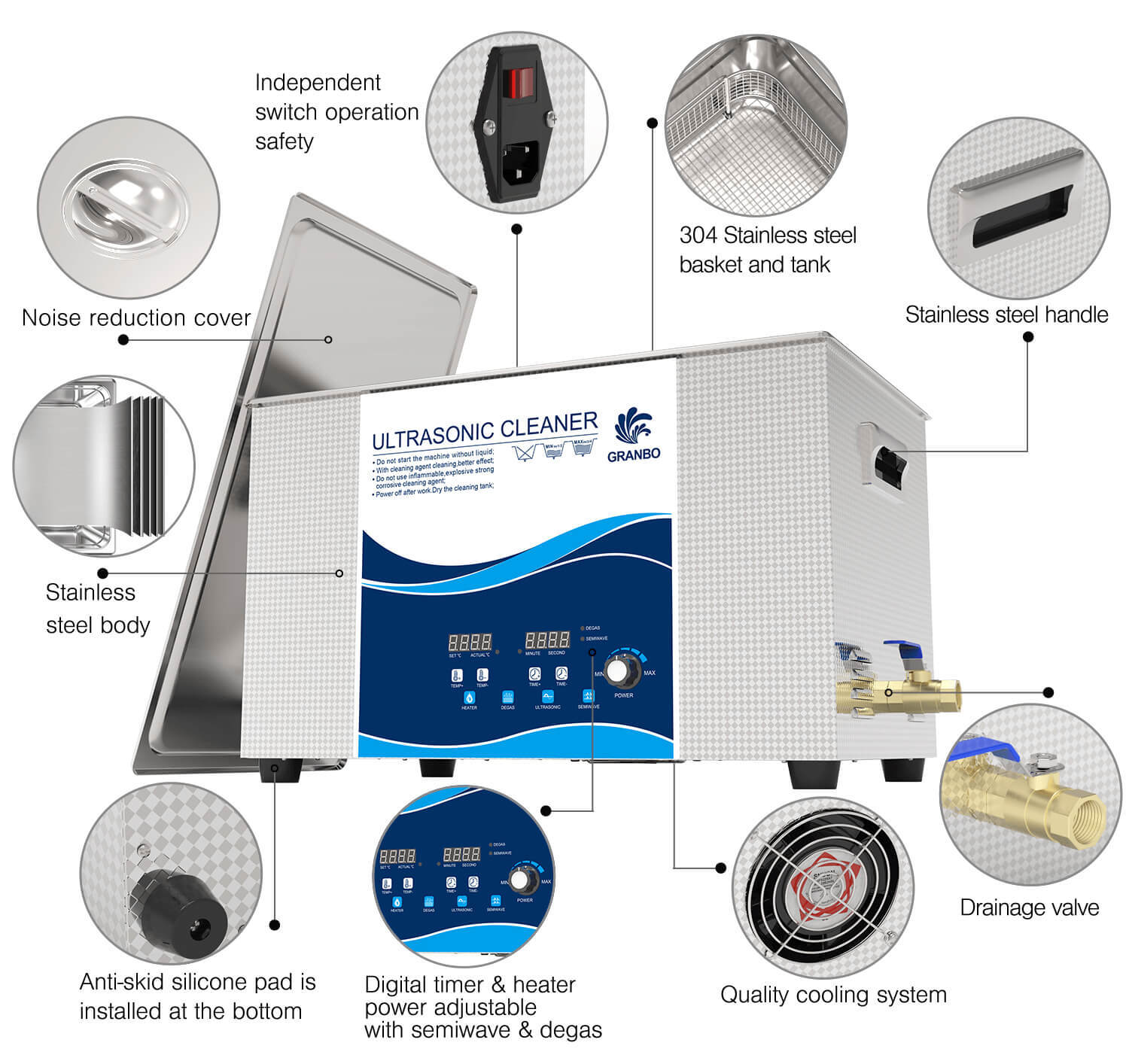 granbo ultrasonic cleaner 11