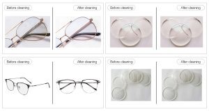 granbo ultrasonic lens Cleaning effect