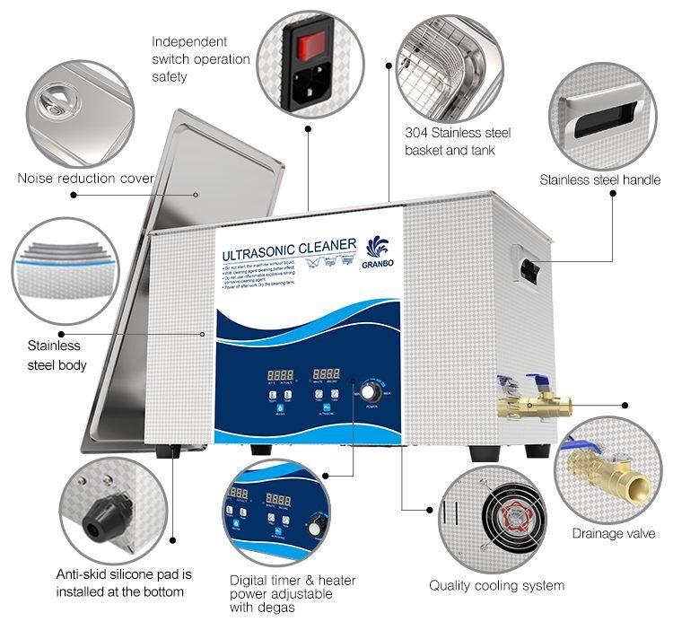 Musical Instruments Ultrasonic Cleaner Granbosonic