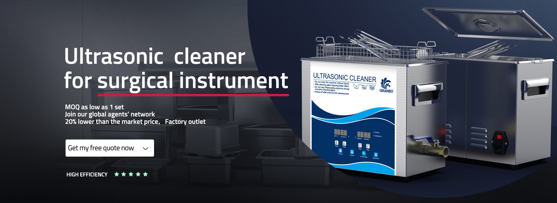 About medical ultrasonic cleaner