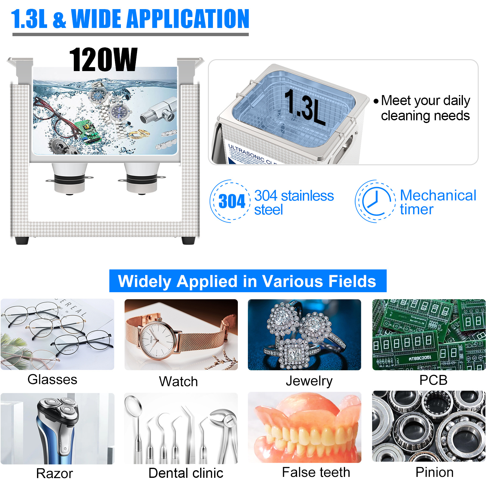 Efficient cleaning of various PCB circuit boards - Ultrasonic cleaner with alcohol cleaning solution