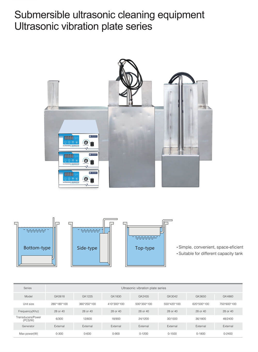 Ultrasonic Vibration Plate / Rod