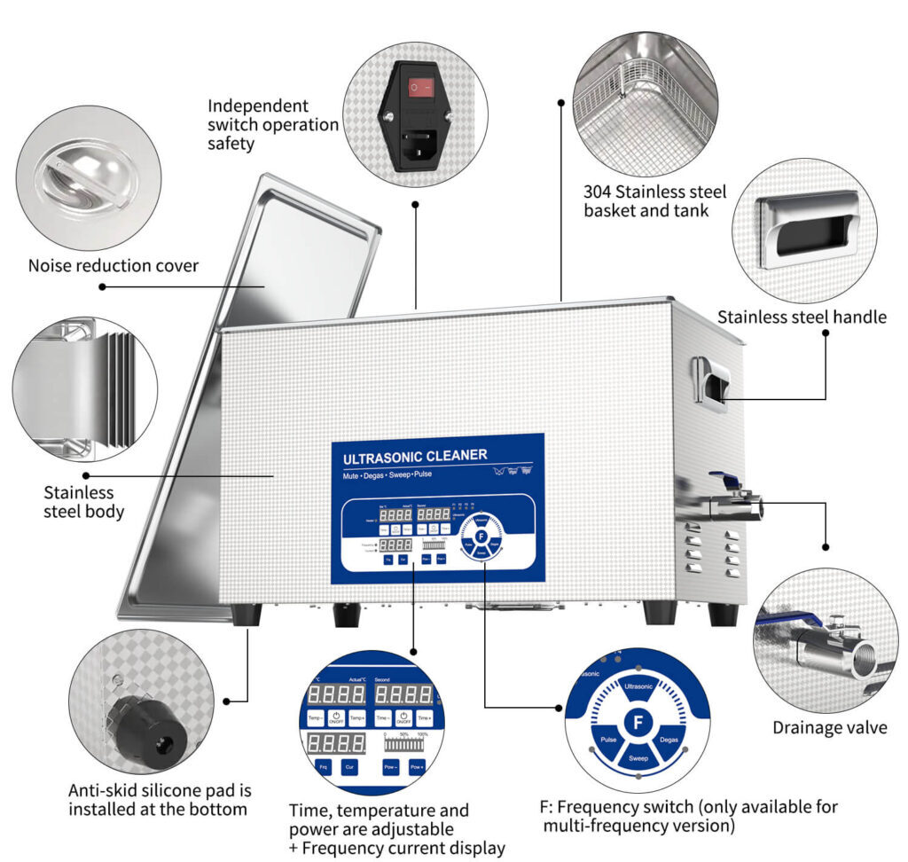 Granbo GL Series Ultrasonic Cleaner Details