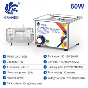 Granbo GA013GB Household Ultrasonic Cleaner