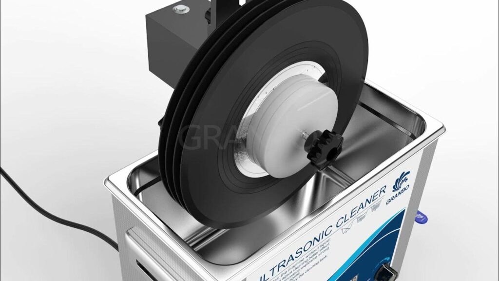 Vinyl Records Ultrasonic Cleaner
